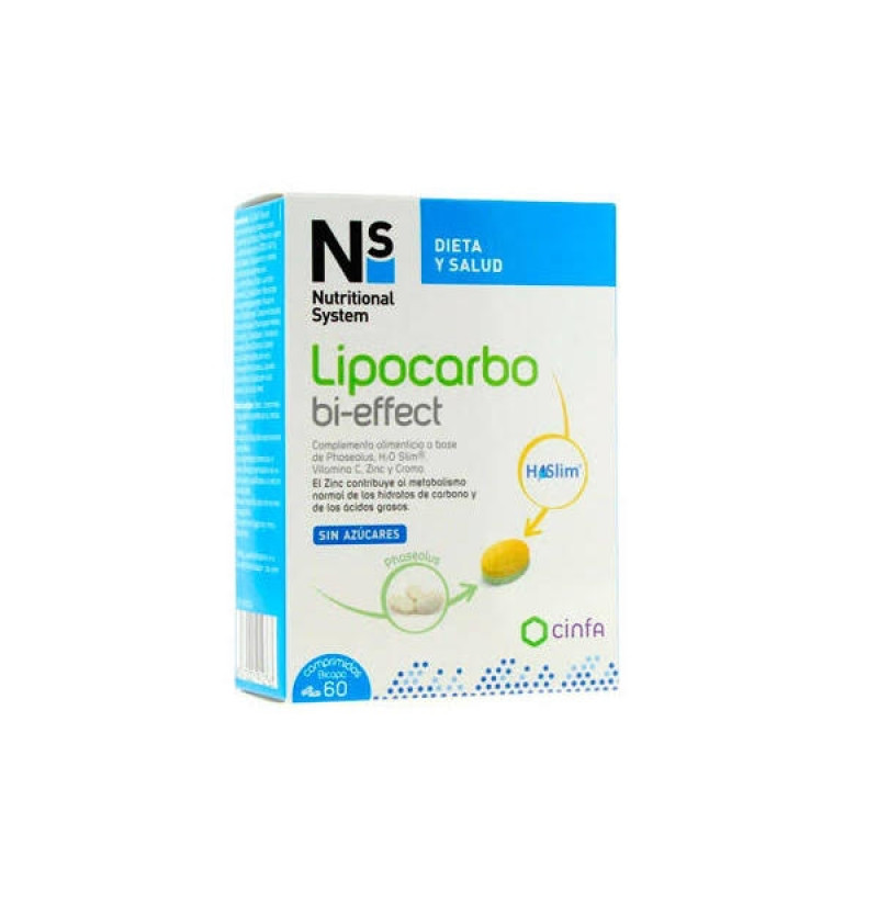 Ns Lipocarbo Bi - Effect (60 Comprimidos Bicapa) - Cinfa S a