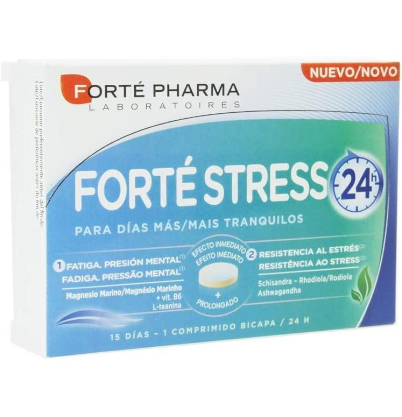 Forte Stress 24 H (15 Comprimidos Bicapa) - Forté Pharma