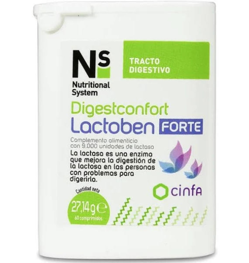 Ns Digestconfort Lactoben Forte (60 Comprimidos) - Cinfa S a