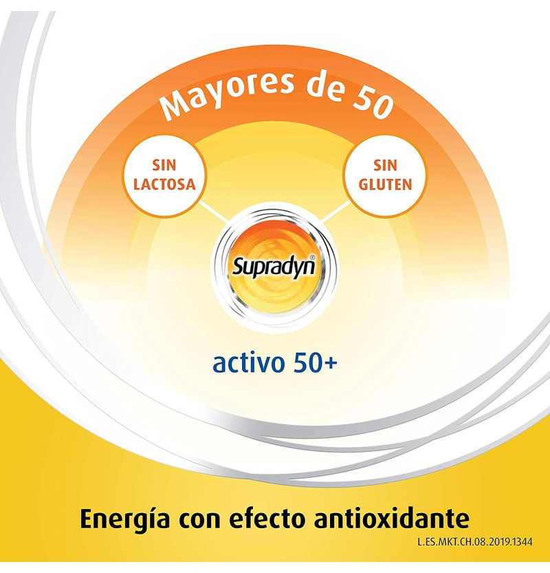 Supradyn Activo 50+ Antioxidantes (90 Comprimidos) - Bayer