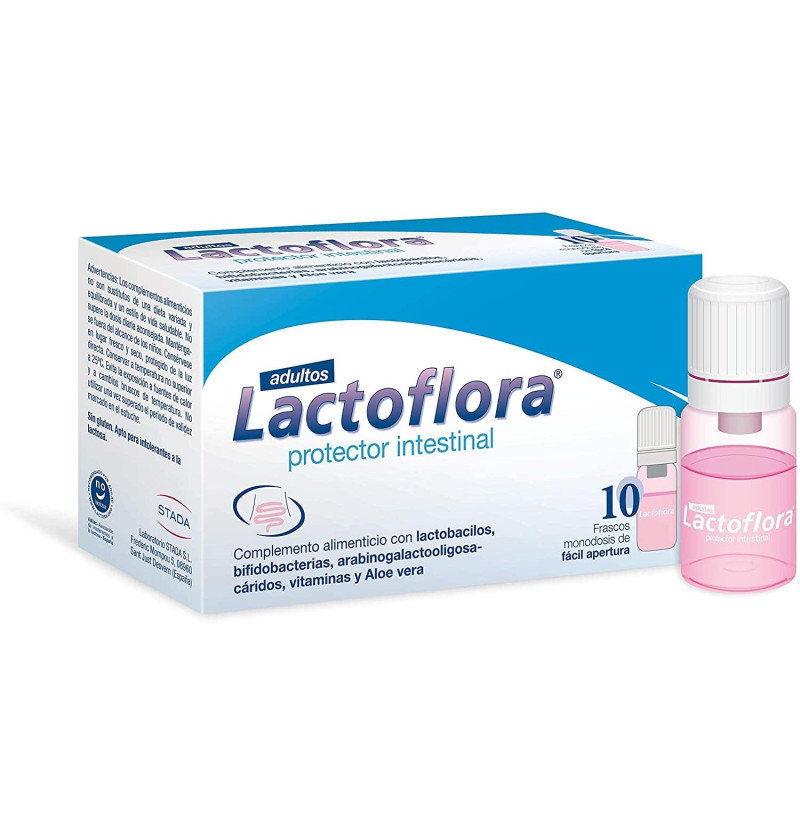 Lactoflora Protector Intestinal Adulto (10 Viales) - Stada