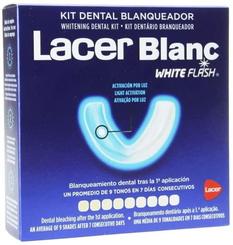 Lacerblanc White Flash Kit Dental Blanqueador - Lacer Laboratorios Sa