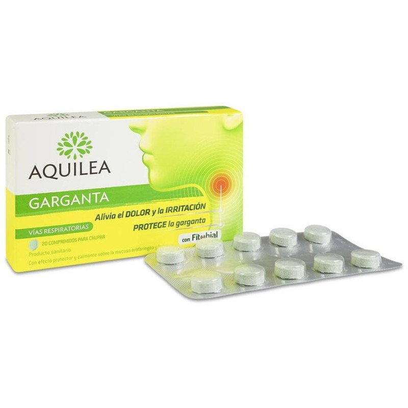 Garganta 20 Comprimidos Chupar - Aquilea