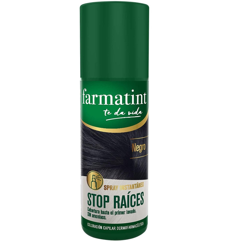 Farmatint Stop Raices (1 Spray 75 ml Tono Negro) - Perrigo