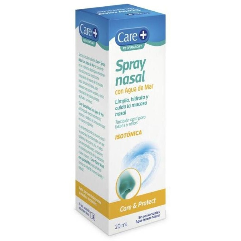 Care+ Spray Nasal Con Agua De Mar, 20 Ml