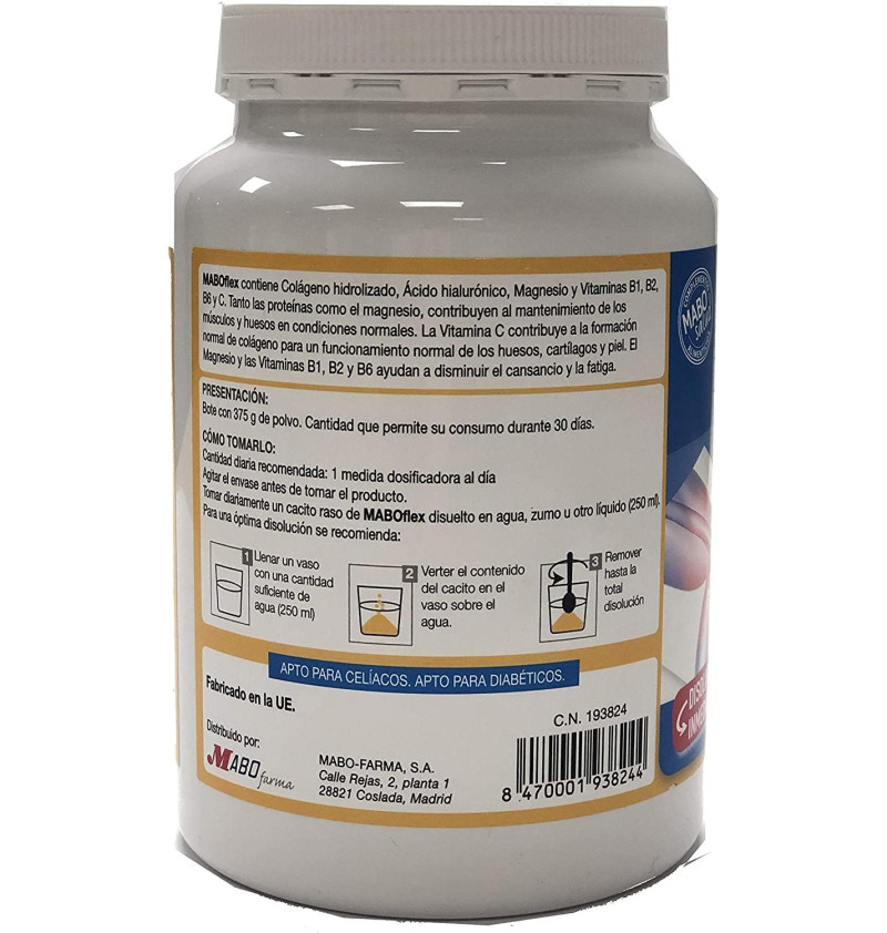 Maboflex (1 Envase 375 G Sabor Vainilla)