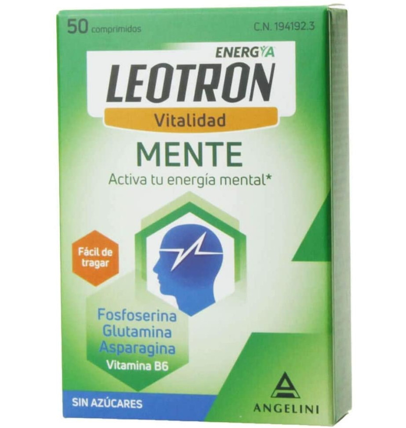Leotron Mente (50 Comprimidos) - Farmaceutica Angelini S.a