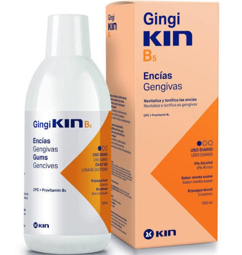 Gingikin Plus Enjuague Bucal (1 Envase 500 ml) - Kin S.a. Laboratorio - Alicia