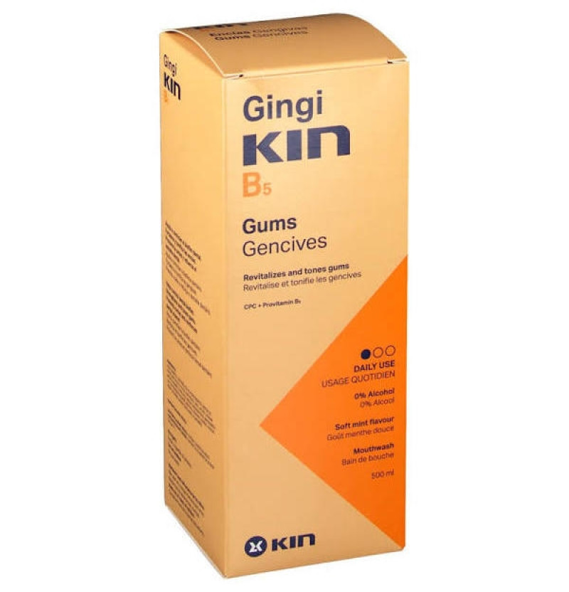 Gingikin Plus Enjuague Bucal (1 Envase 500 ml) - Kin S.a. Laboratorio - Alicia