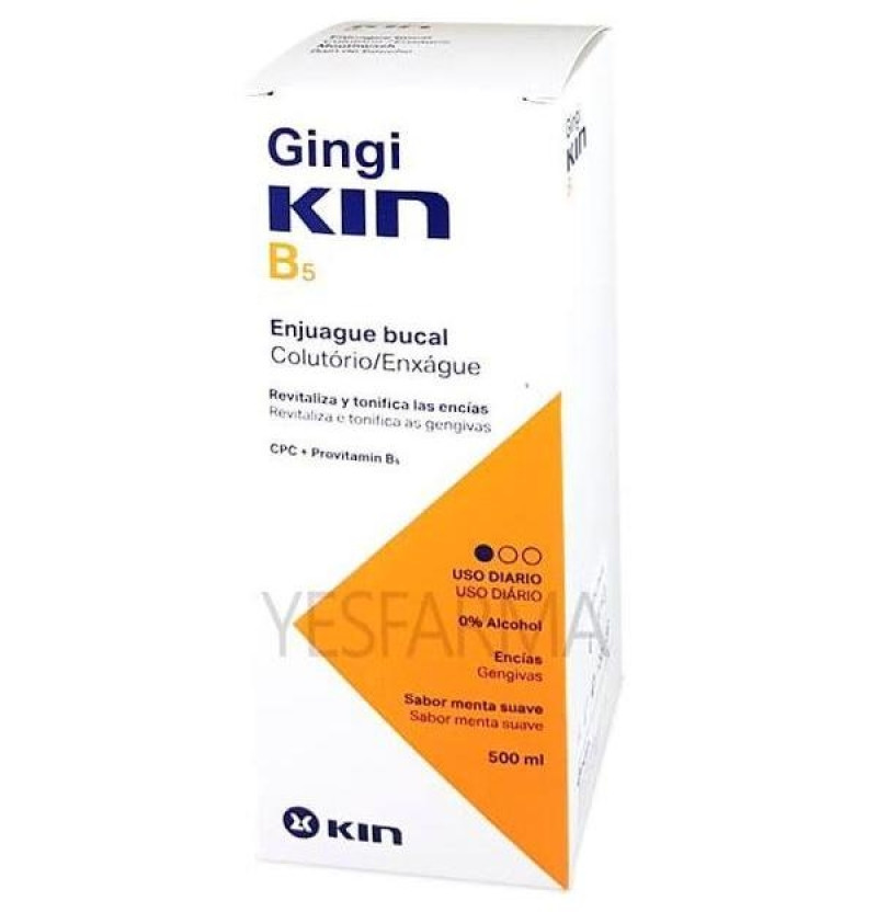 Gingikin Plus Enjuague Bucal (1 Envase 500 ml) - Kin S.a. Laboratorio - Alicia