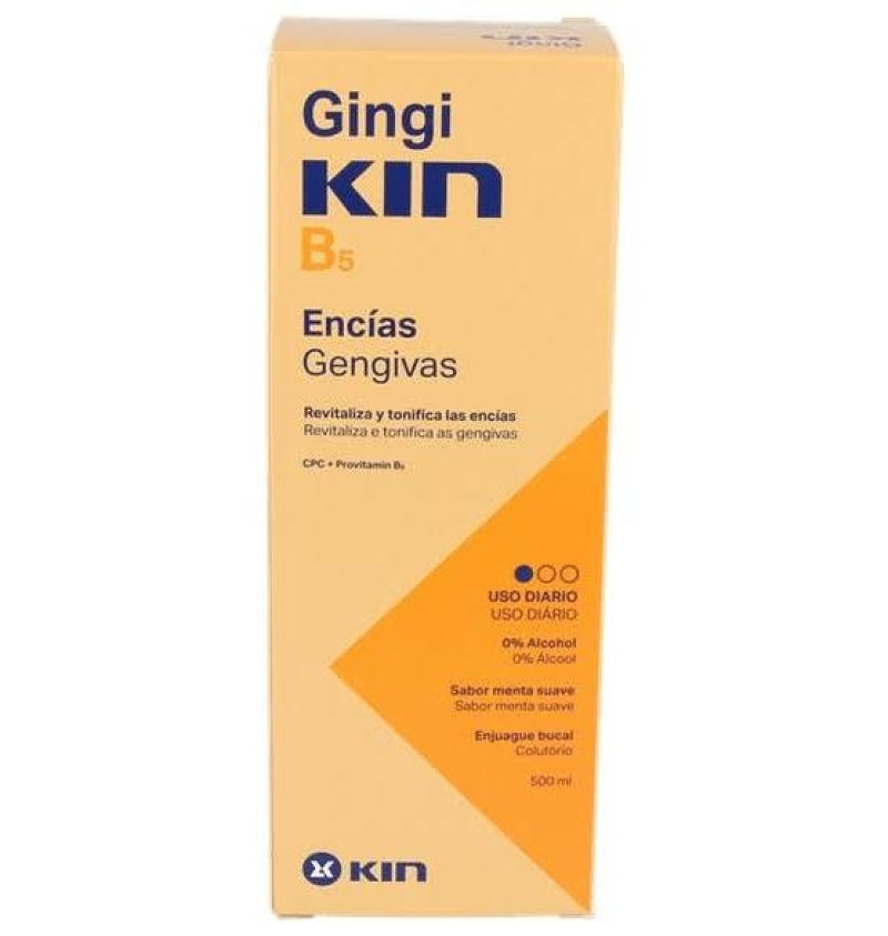 Gingikin Plus Enjuague Bucal (1 Envase 500 ml) - Kin S.a. Laboratorio - Alicia