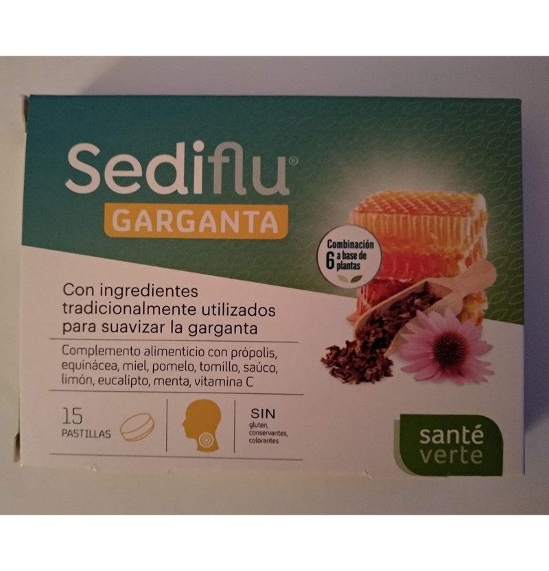 Sediflu Garganta (15 Pastillas)