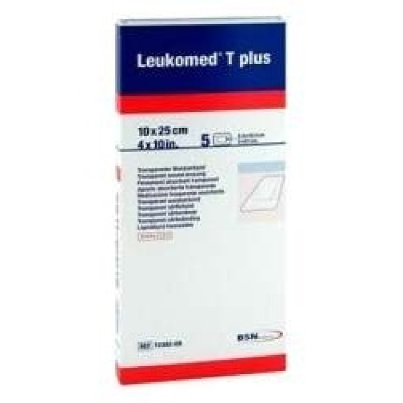 Leukomed T Plus 10 cm X 25 Cm, 5 Uds - Leukoplast
