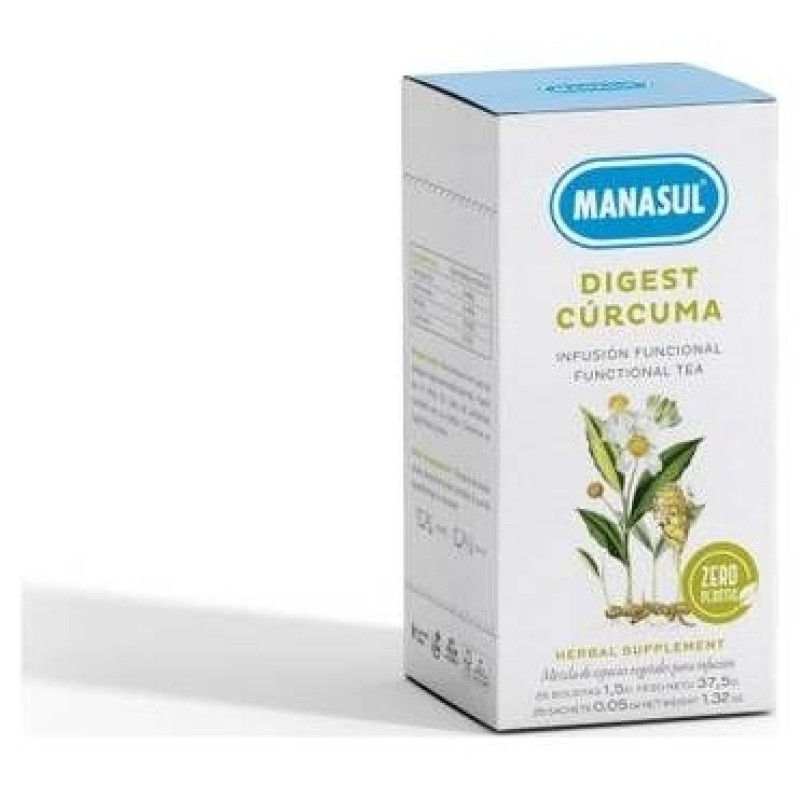Infusión Digest Curcuma 25uds - Manasul