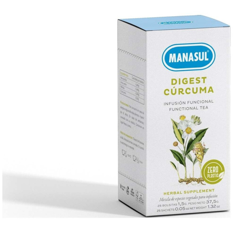 Infusión Digest Curcuma 25uds - Manasul