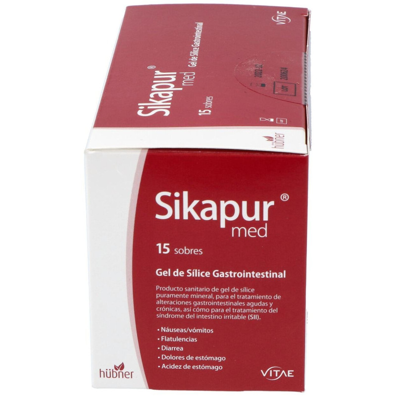 Sikapur Med Gel de Sílice Gastrointestinal 15 Sticks - Vitae