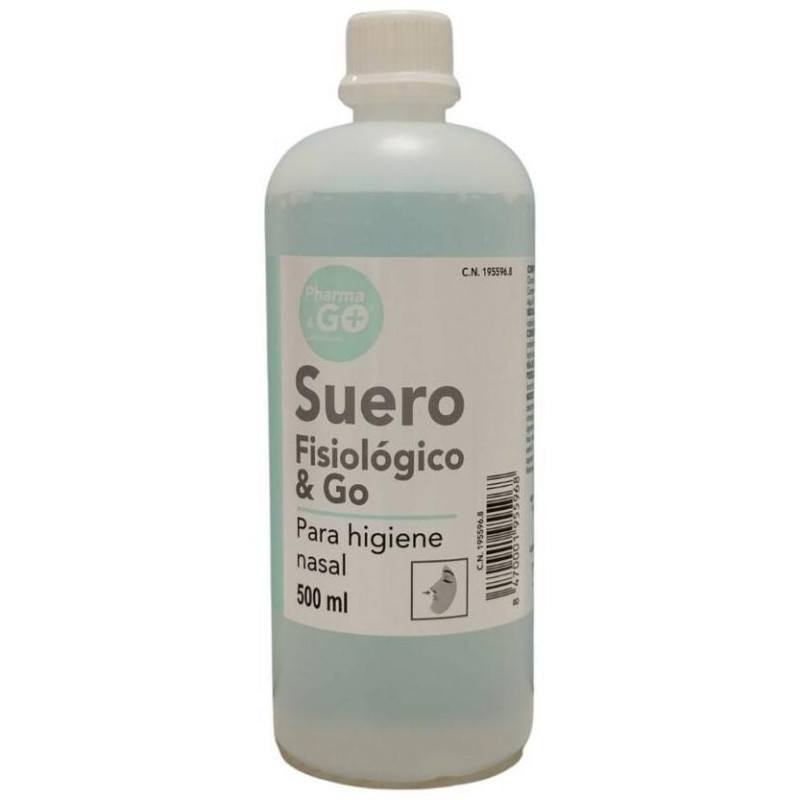 Pharma&go Suero Fisiológico, 500 ml - Pharmaandgo