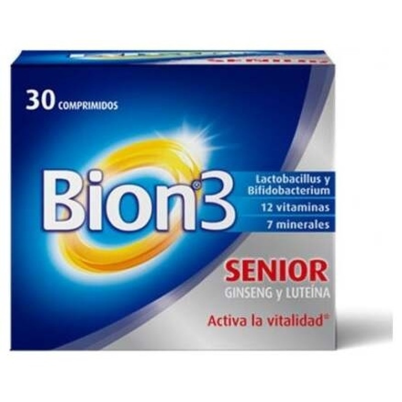 3 Snior Boite de 30 Comprims - Bion