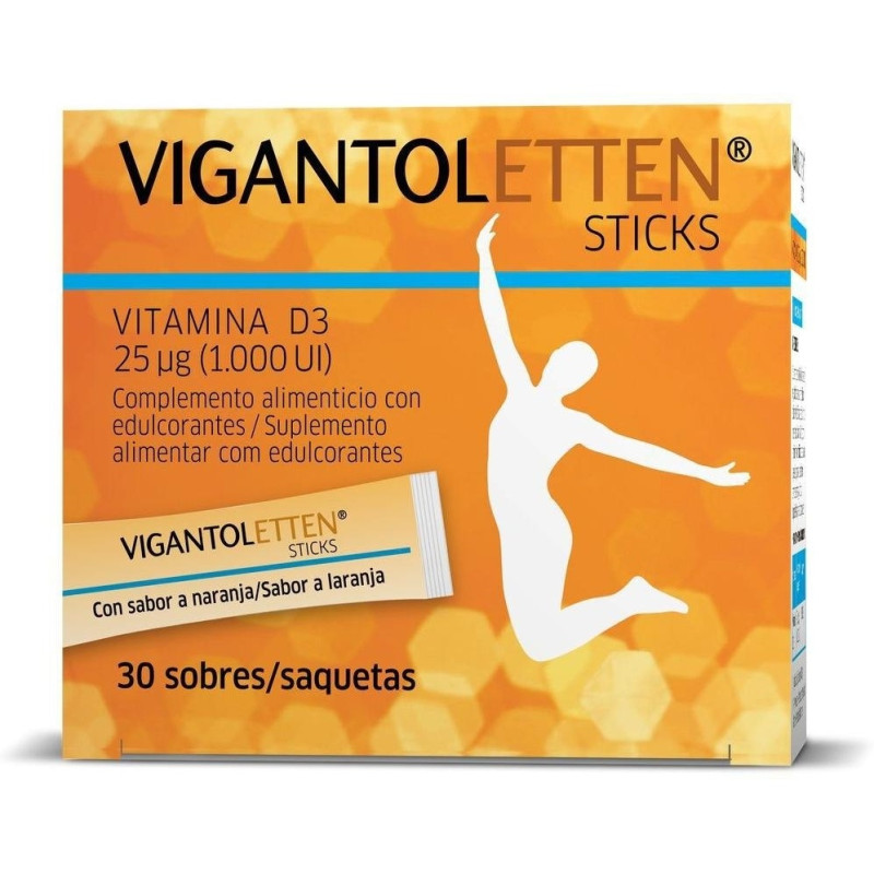 30 Sticks Sabor Naranja - Vigantoletten