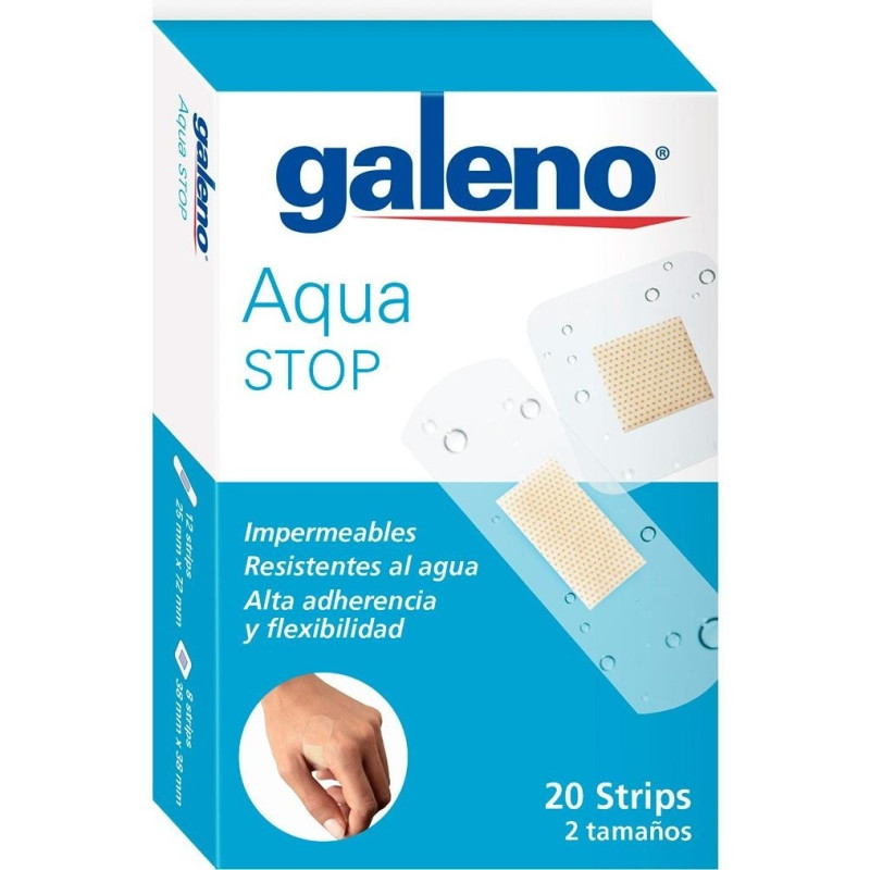 Apósitos Aqua Stop 2 Tamaños, 20 Uds - Galeno