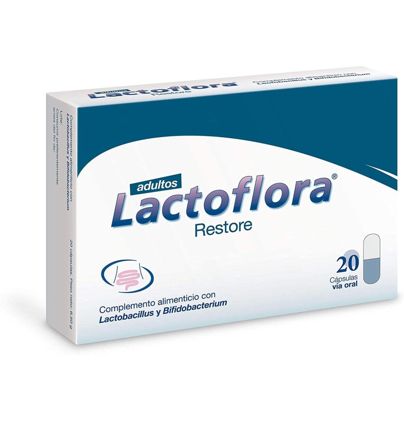 Lactoflora Restore (20 Cápsulas) - Stada
