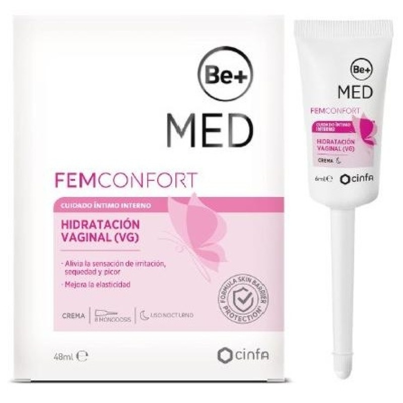+ Med Femconfort Hidratación Vaginal 8x6ml - Be