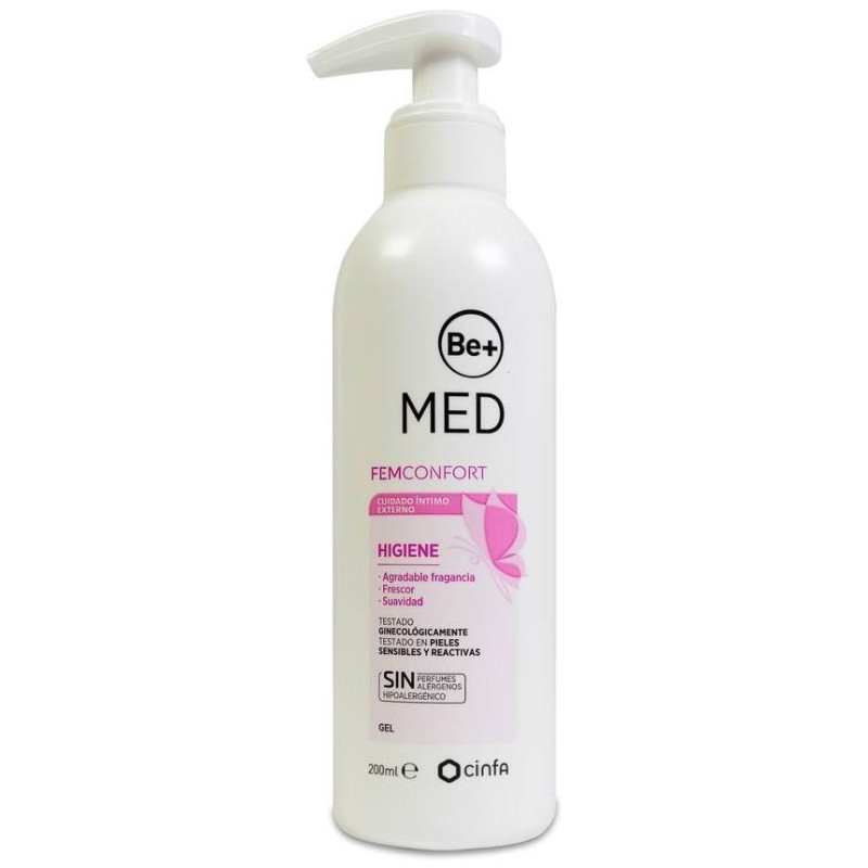 Be+ Med Femconfort Gel Limpieza Íntima 200Ml