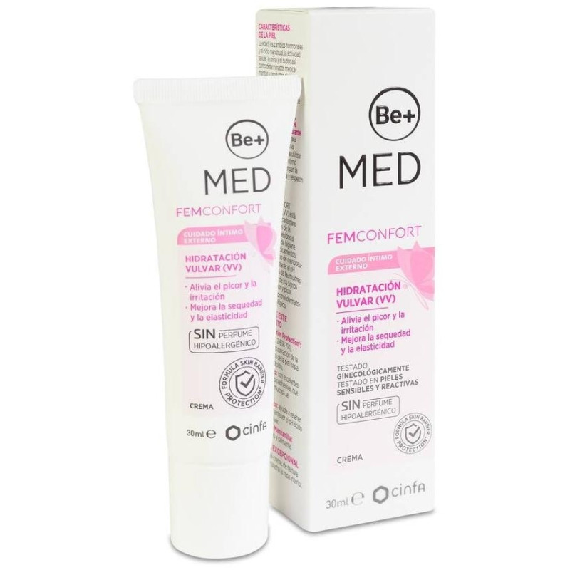 Be+ Med Femconfort Crema Hidratacion Vulvar 30Ml