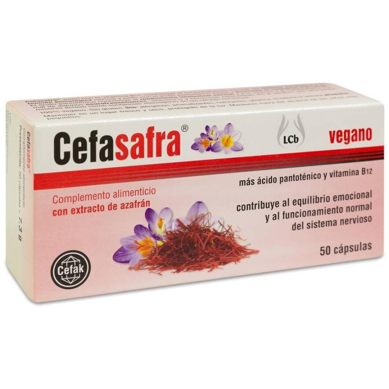 Cefasafra 50 Cápsulas - Cefak