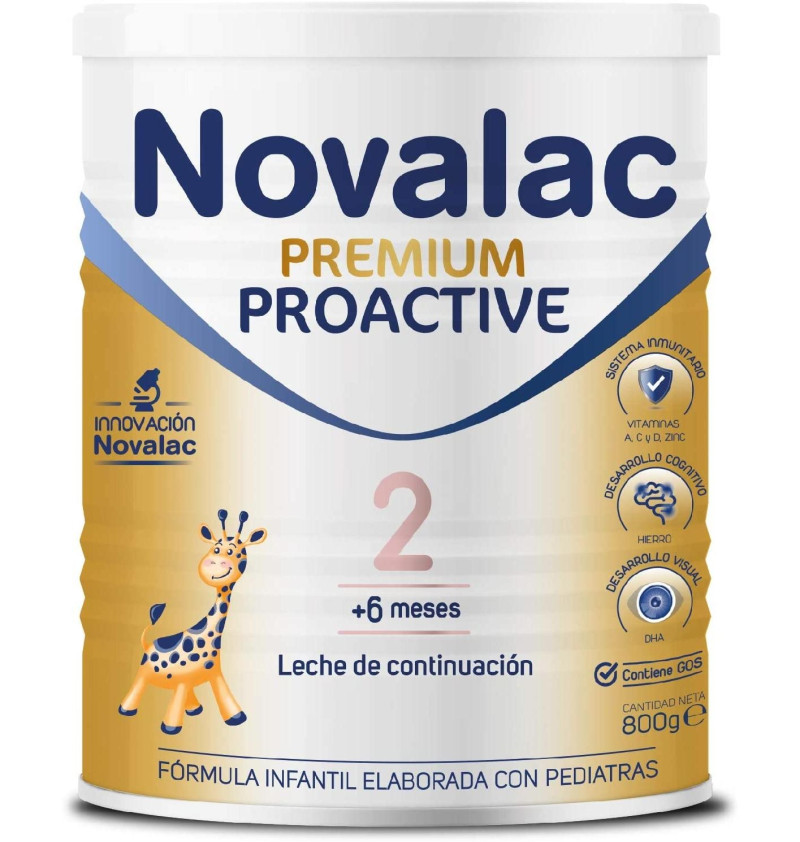 Novalac Premium Proactive 2 (1 Envase 800 G) - Menarini