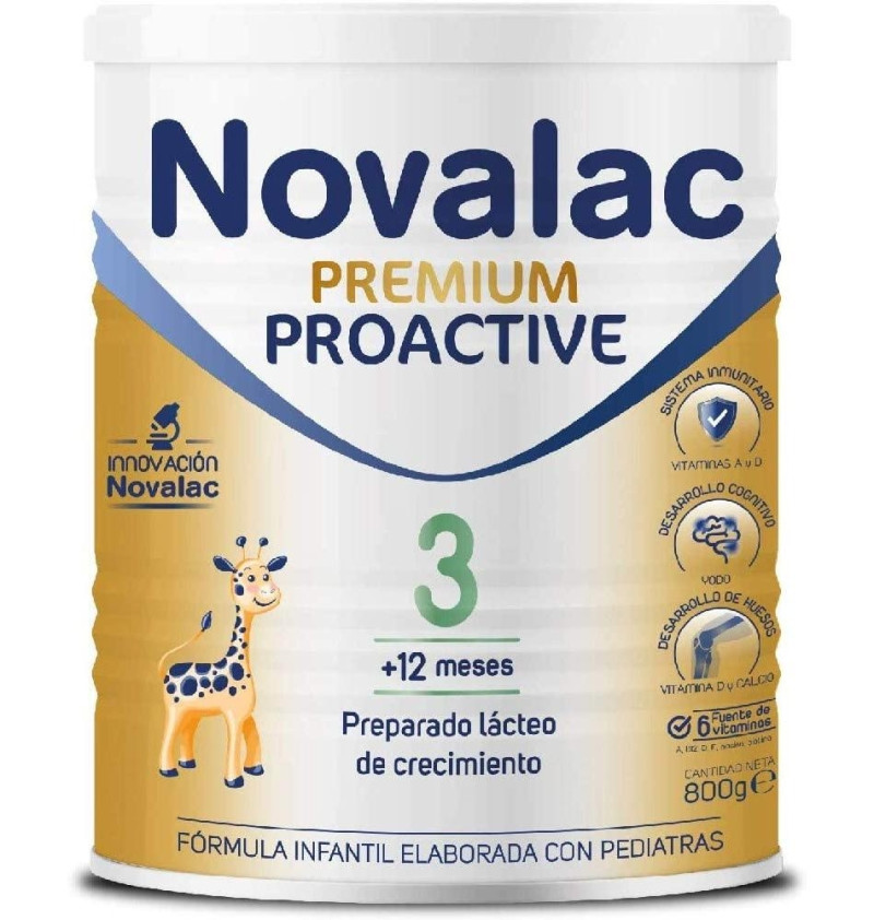 Novalac Premium Proactive 3 (1 Envase 800 G) - Menarini
