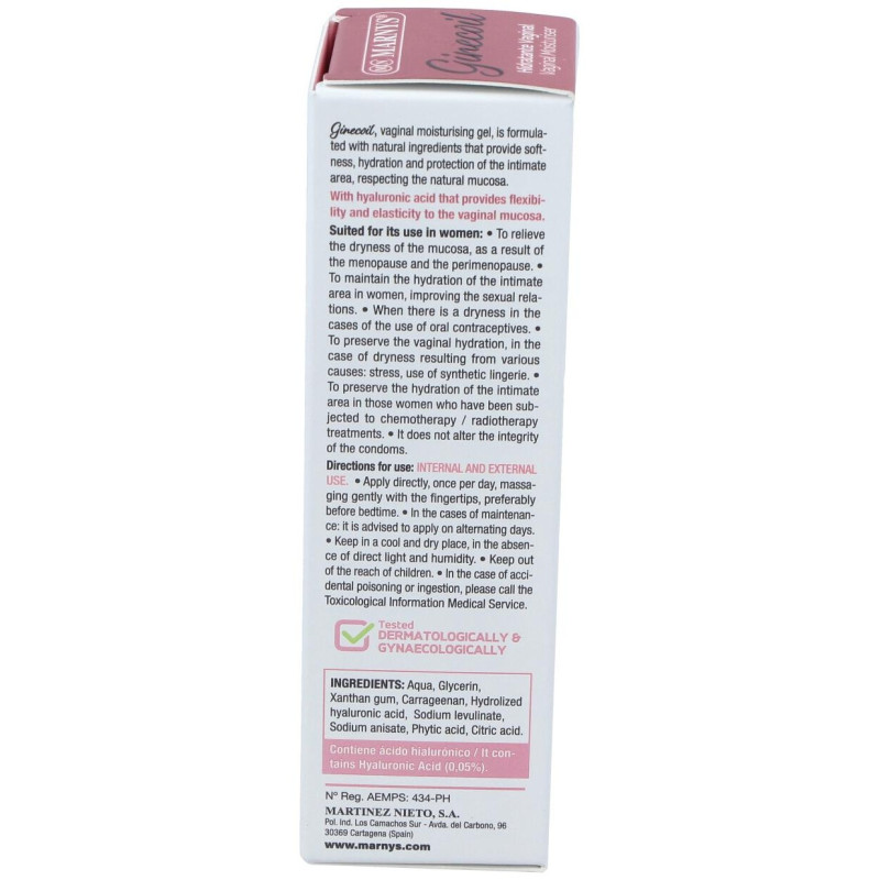 Ginecoil Hidratante Vaginal 30ml - Marnys