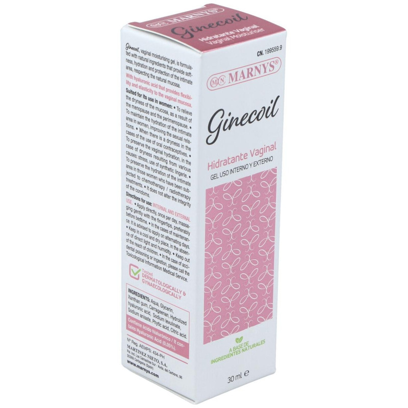 Ginecoil Hidratante Vaginal 30ml - Marnys