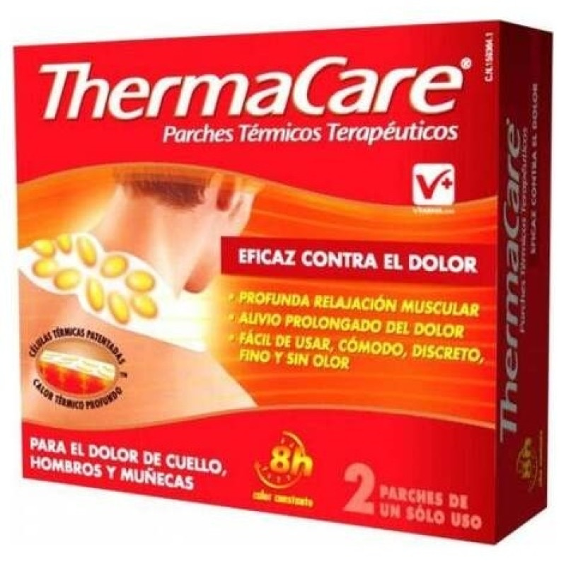 Parche de Calor para Nuca_ Hombros o Muñecas 2uds - Thermacare