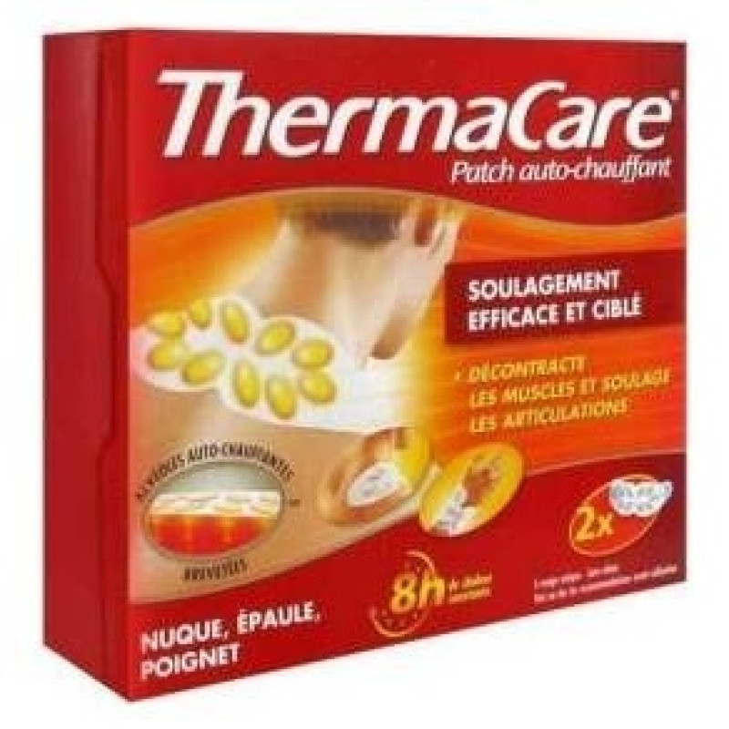 Parche de Calor para Nuca_ Hombros o Muñecas 2uds - Thermacare