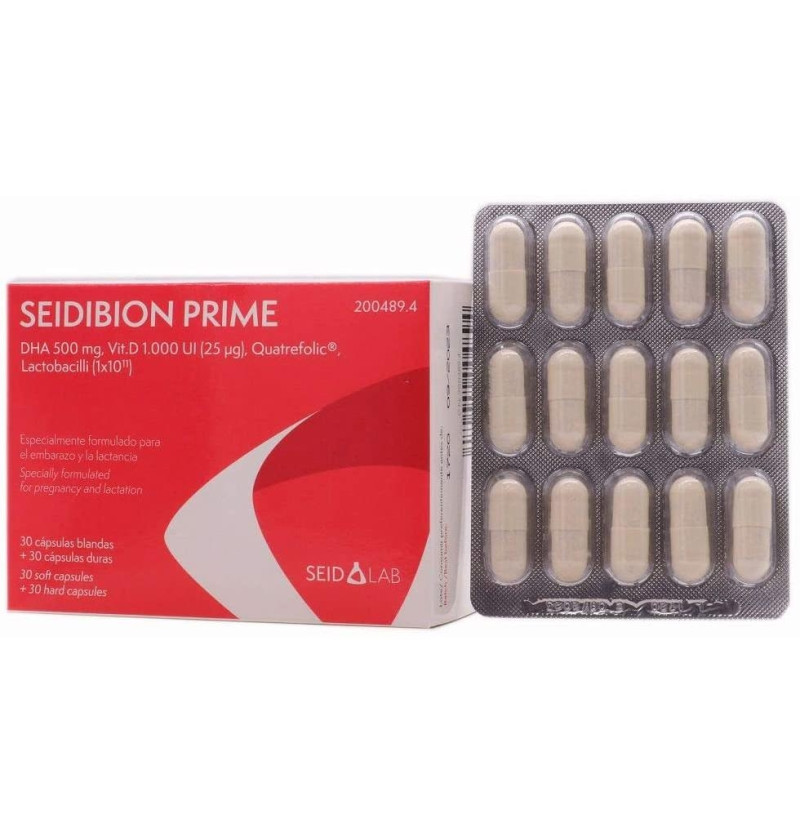 Seidibion Prime (30 Capsulas Blandas + 30 Capsulas Duras)