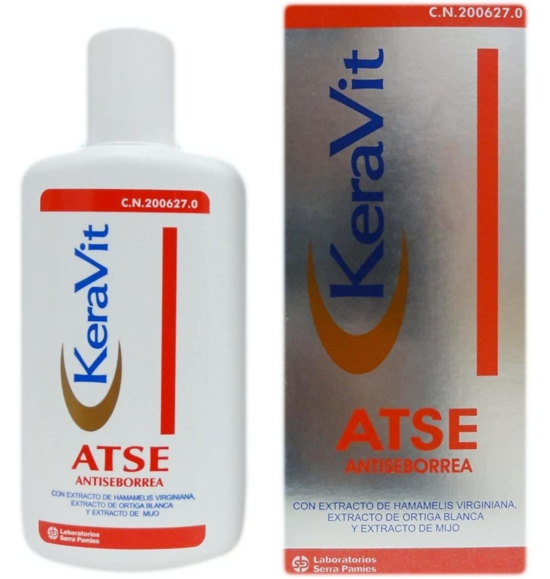 Keravit Atse Champú Antiseborrea (1 Envase 200 ml) - Serra Pamies