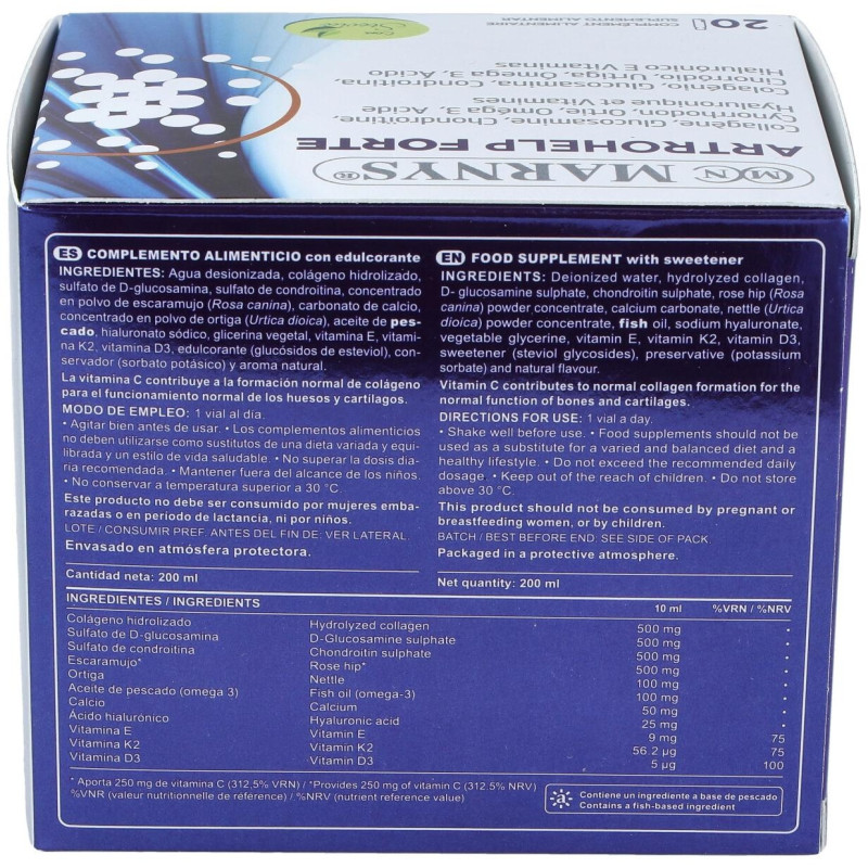 Arthrohelp, Suplemento Articular en Viales Bebibles - Marnys