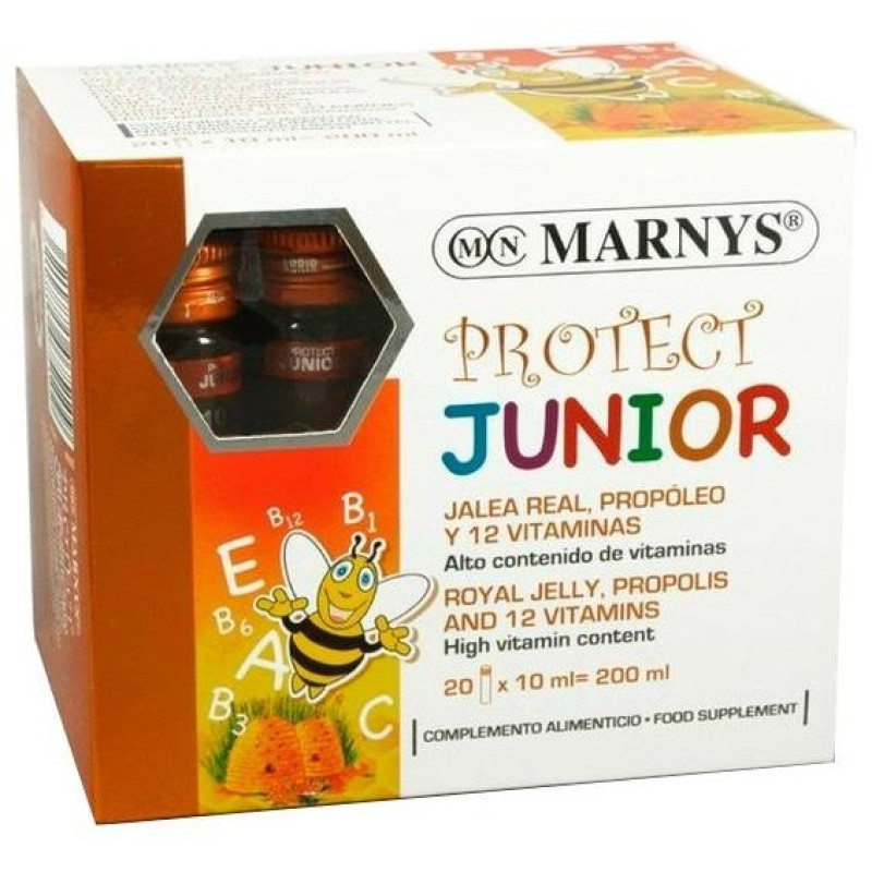 Protect Junior Suplemento Infantil con Jalea Real en Viales - Marnys