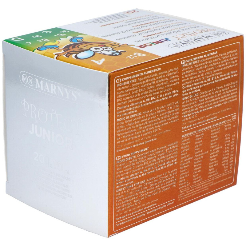 Protect Junior Suplemento Infantil con Jalea Real en Viales - Marnys