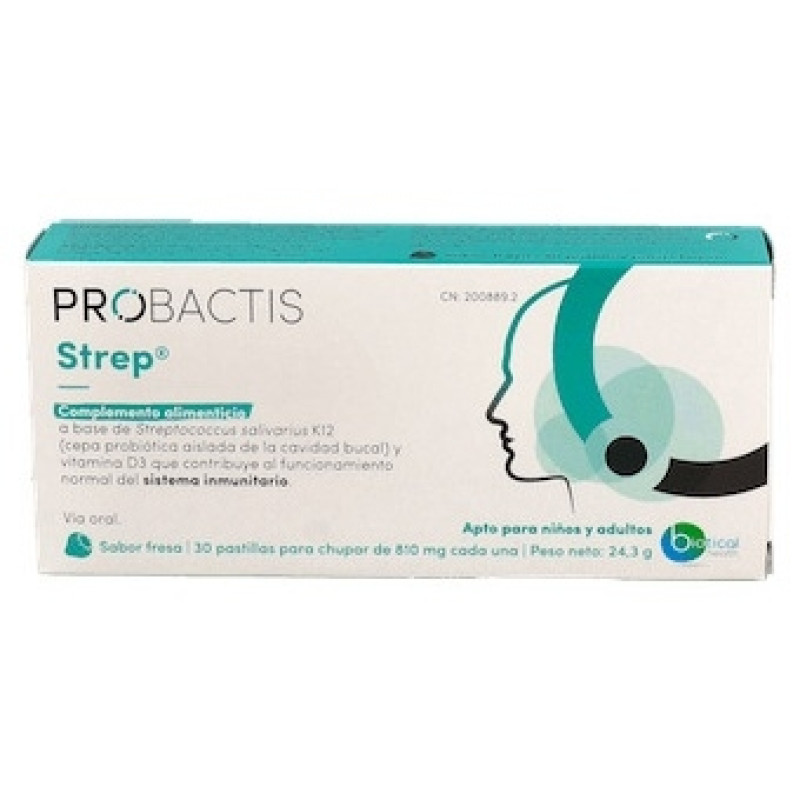 Strep 30 Pastillas para Chupar - Probactis