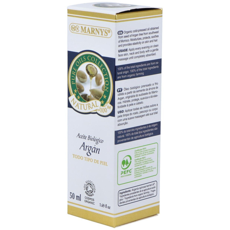 Aceite De Argan Biologico Spray 50Ml.