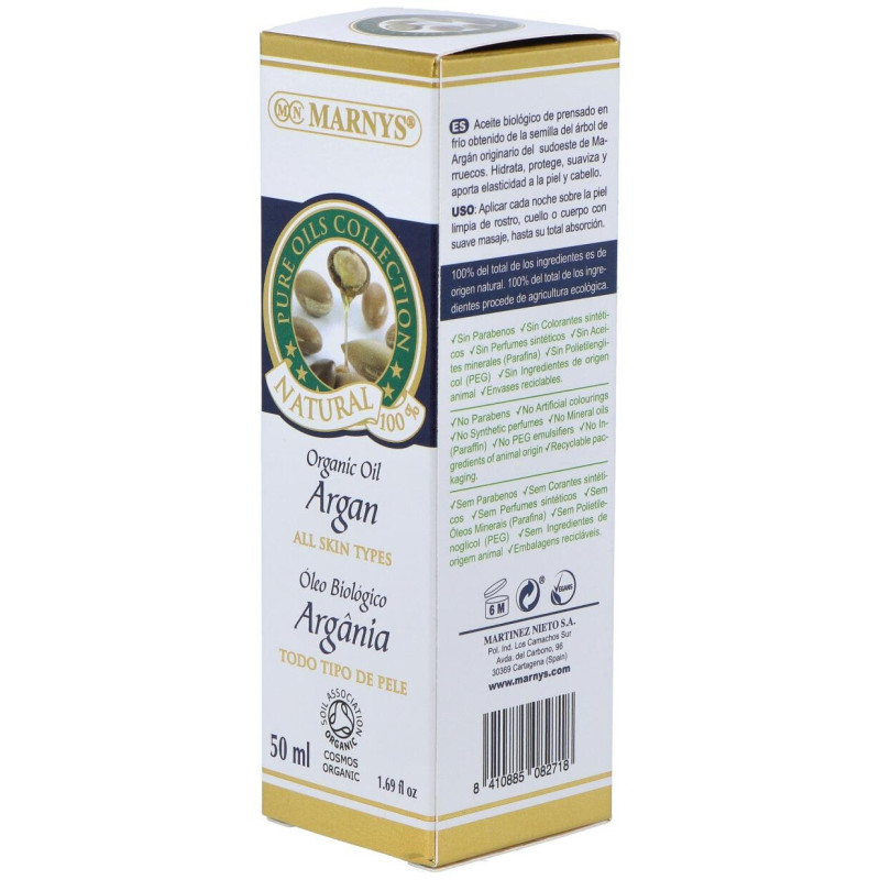Aceite De Argan Biologico Spray 50Ml.