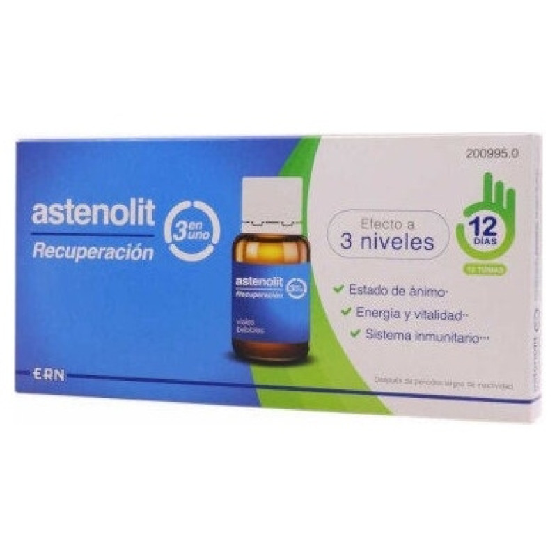Recuperación 3 en 1 12 Viales - Astenolit
