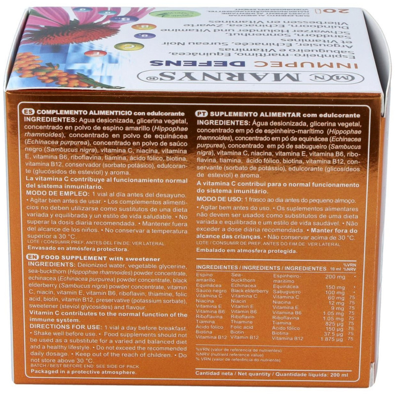 Marnys Inmupec Defens 20X10Ml