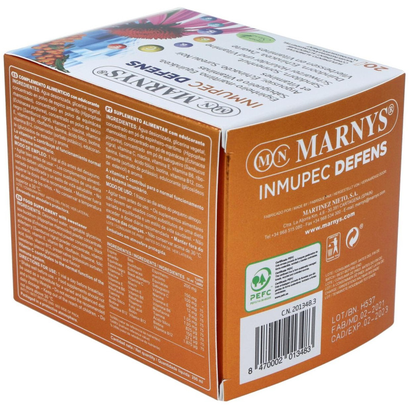 Marnys Inmupec Defens 20X10Ml