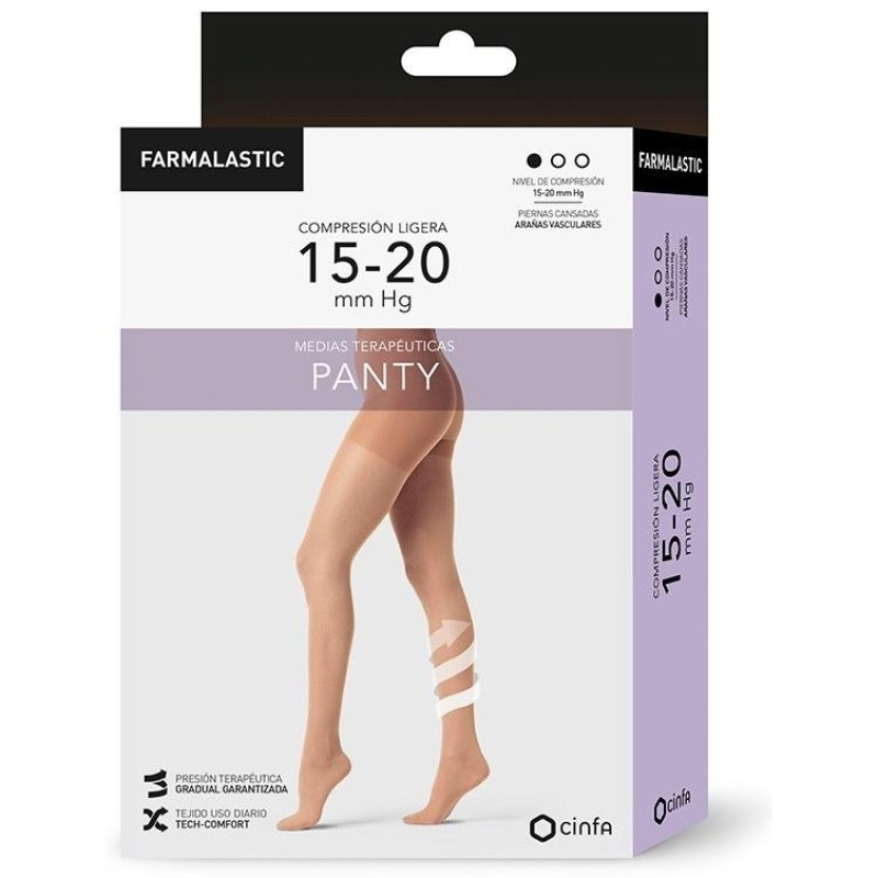 Pantimedia 15 20mm Camel Ts 1ud - Farmalastic