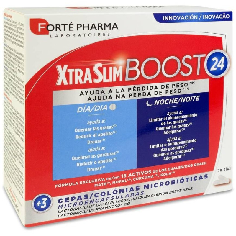 Forté Pharma Xtra Slim Boost, 120 Cápsulas - Xtraslim