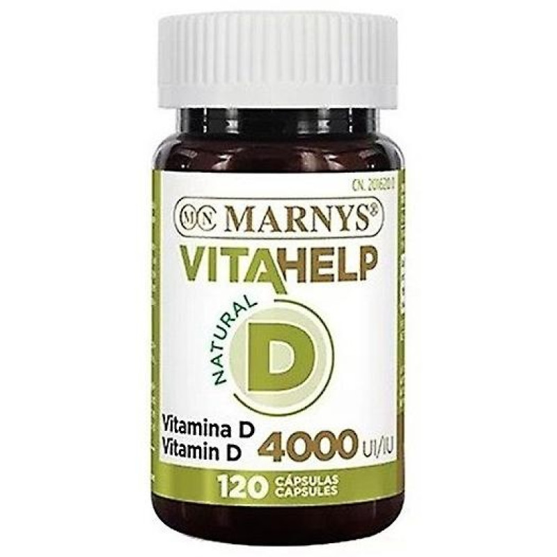 Vitahelp Vitamina D 4000 Ui en Cápsulas - Marnys