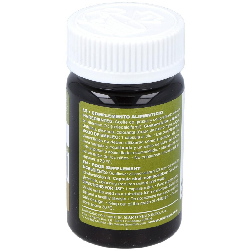 Vitahelp Vitamina D 4000 Ui en Cápsulas - Marnys